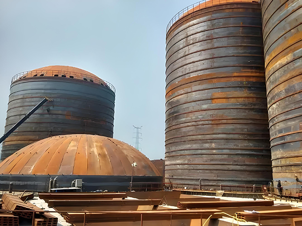 赣县焦粉钢板仓